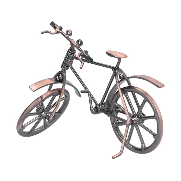 Cykeldekoration Retro Jernhåndværk Roterende Cykelmodeller Ornamenter til Boligindretning