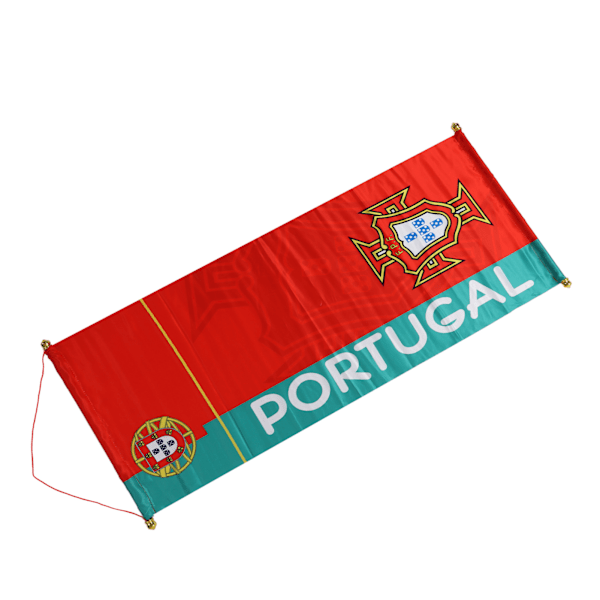 Fotbollsflagga 2022 Fotbollsfans hängande flaggor för barskolan Sports Club Trädgårdslobbydekoration
