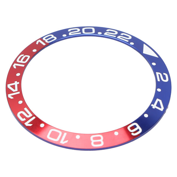 Aluminium klocka Insert Armbandsur Bezel Insert Ring Ersättningsdelar Tillbehör