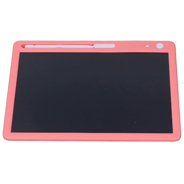 LCD-skrivetavle 10 tommer slettebar pedagogisk fargerik liggende modus Småbarn Doodle Board for gutter Jenter Rosa