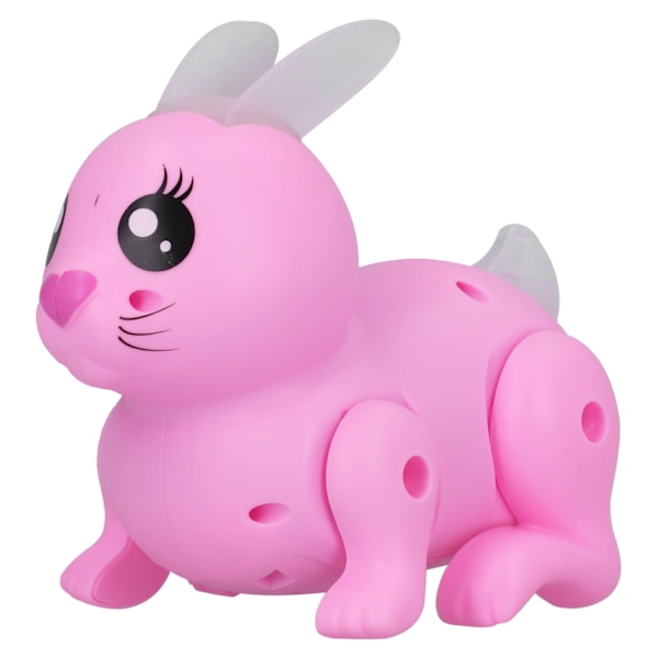 Elektronisk hoppekanin Lyd Simulering Bunny Model Sjov Børnelegetøj Gave Pink
