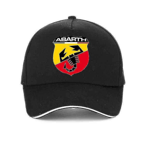 Alg New Summer Abarth Baseball Cap Mote Unisex Justerbar Snapback Hat