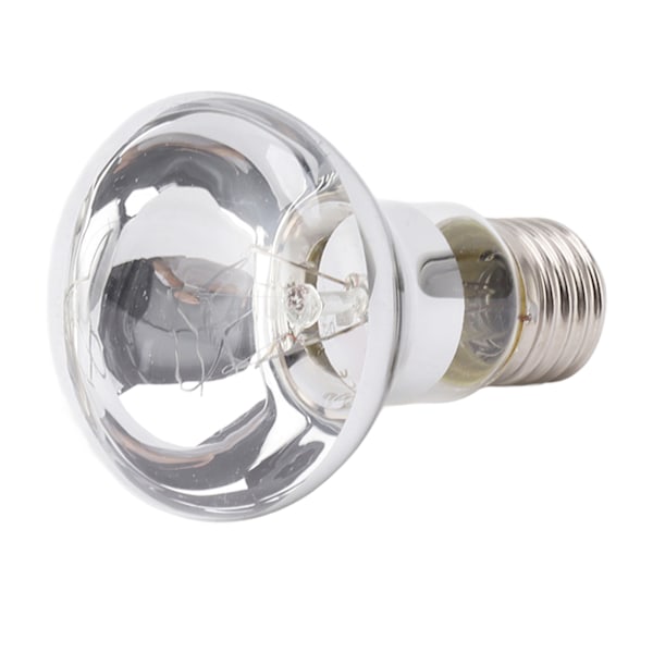 Reptilvarmelamper E27 UVA Spotlampe for reptiler Amfibier Simulerte Dag Nattvarmelamper 220‑240V 25W