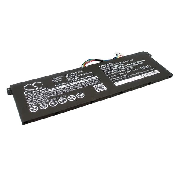 Batteri til bærbar computer AC011353 m.fl. til Acer, Gateway m.fl., 15.2V, 3000mAh