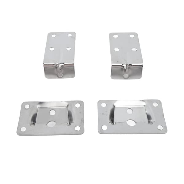 Removable Stainless Steel Caravan, 1 Pair Desk, Removable Table Bracket, Replacement for RV Boat
