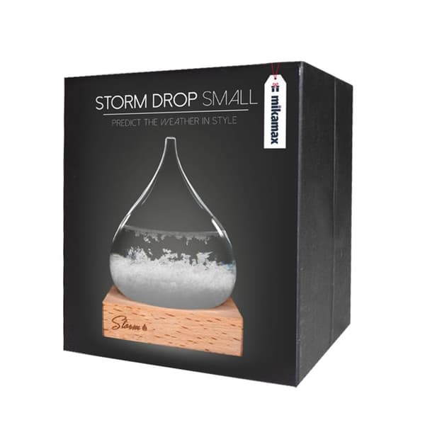 Stormglas: Väderprognos med Kristaller Transparent transparent