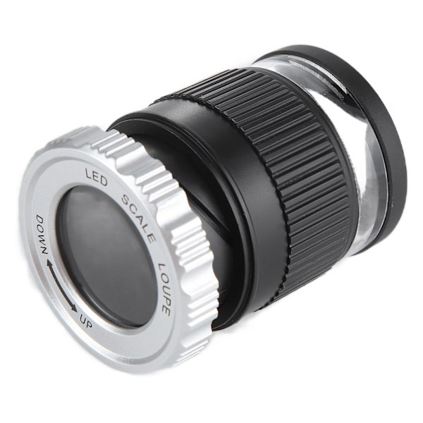 TH-9006B metall LED-förstoringsglas Bärbar högförstoringsglas med hög noggrannhetsskala
