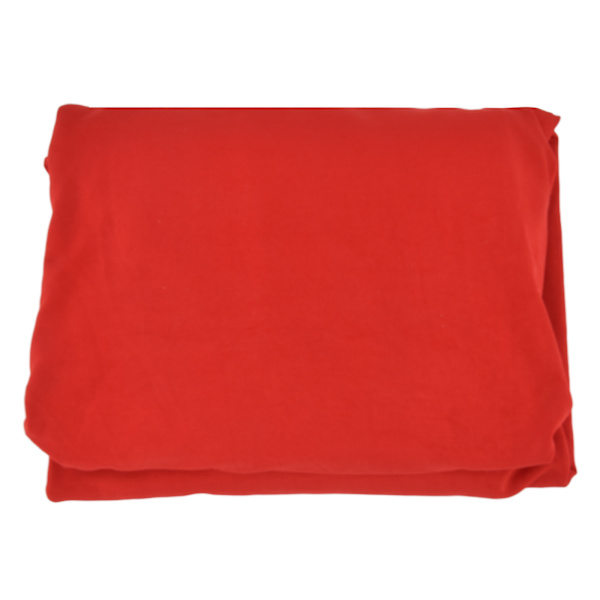 Stretch Spandex Bordsöverdrag Bra elasticitet Tvättbar Återanvändbar Röd Stretchbar duk med 4 fickor för bröllopsfest6FT(183x76x76cm)