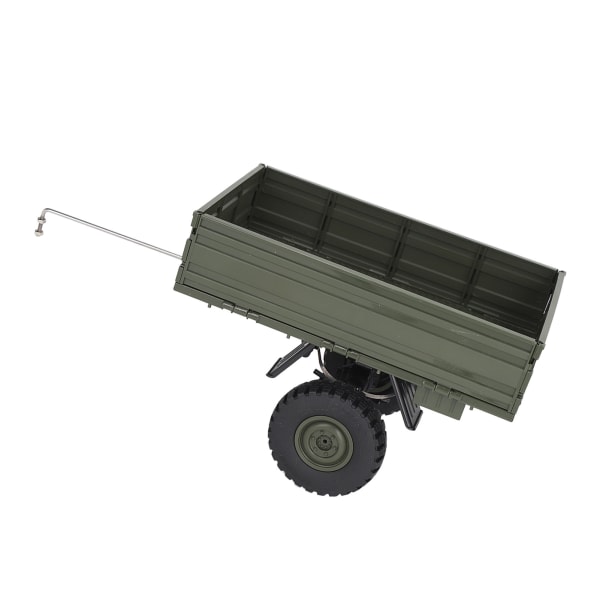RC-biltrailer Fjärrstyrd Lastbärare för P06 Unimog Modell RC-bil Reservdelar Tillbehör Grön