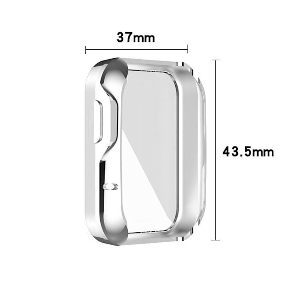Skjermbeskytteretui Full Dekning Beskyttende TPU Deksel Etui Riperesistent Belegg Bumper Shell Beskytter for Mi Watch Lite for Redmi Watch