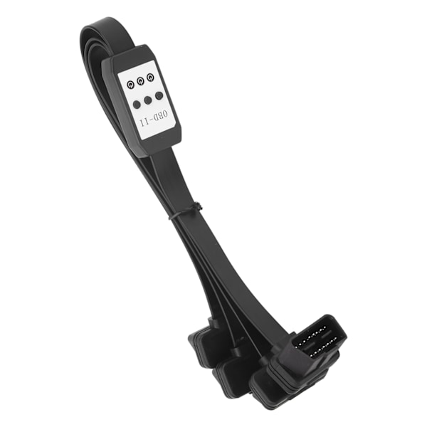 1 til 3 OBD2 Forlængerkabel Splitter 1.57ft 16-polet Connector Kabel med Switch Bil Diagnostisk Værktøj