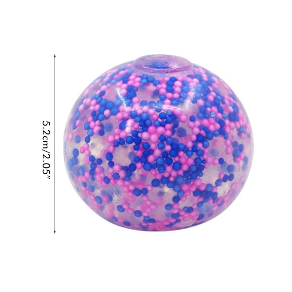 Barn Dekompresjons Klemkule Leke Transparent Vannperler Ball Sensorisk Klemkule-leker