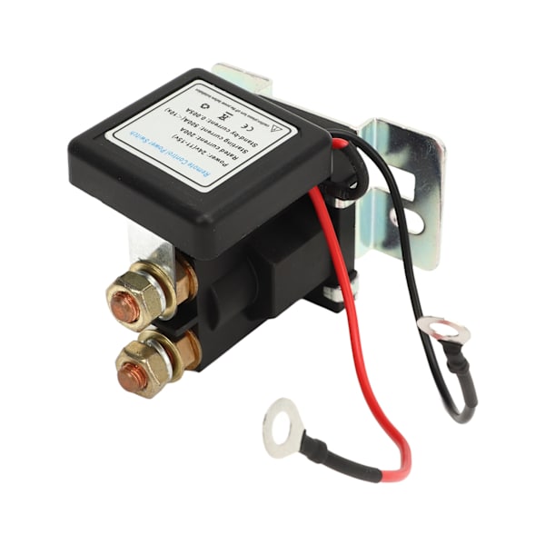 Car Battery Disconnect Switch High Current Master Battery Power Kill Disconnect Switch with 2 Remote Controls 24V