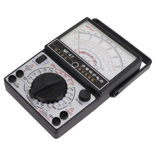 MF47 Intern magnetisk pekare Multimeter Hög noggrannhet Analog Multimeter Voltmeter för industrin