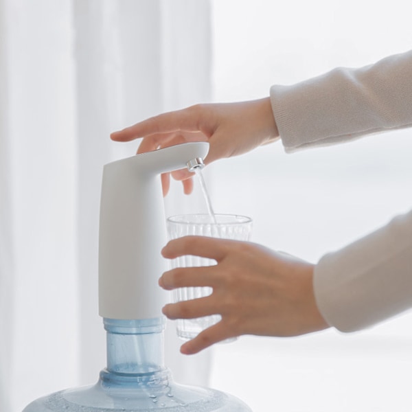 Bærbar Elektrisk Trådløs Smart Vanddispenser Drikkeflaske Pumpe Touch Switch USB Opladning