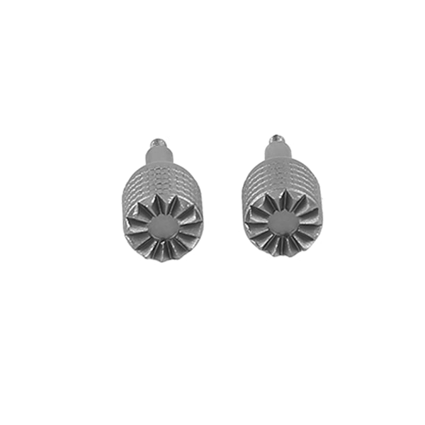 2 st Drone Fjärrkontroll Sticks Koppar Bekväm Touch Anti Slip Fjärrkontroll Tum Rocker Joystick för RC PRO Silver