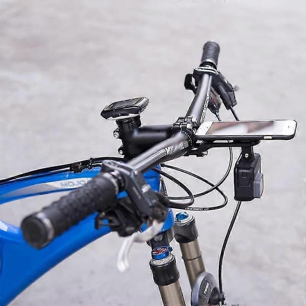 Pyörätietokoneen yleissovitin Garmin-kiinnikkeelle, pidennetty puhelimen satulateline 1 kpl - musta