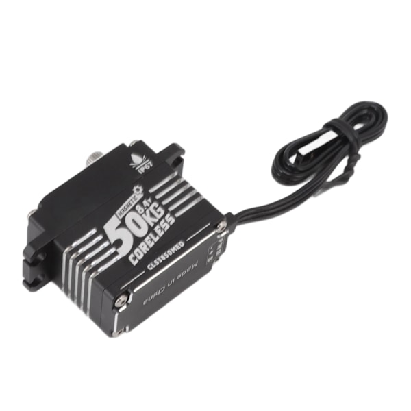FLASH HOBBY Kjernefri Servo Høy Dreiemoment 50KG Programmerbar Vanntett RC Gear Styreservo for Robot 270° (±5°)
