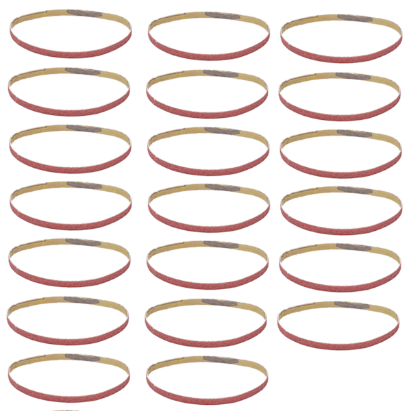 20 stk. Sandpapirbåndsslibning Slibebånd Udskiftningsværktøj til slibemaskine 330x10mm40#