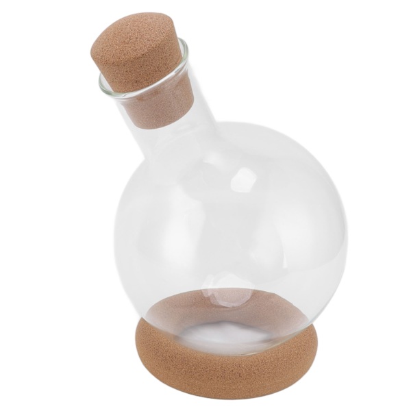 Rødvinsskaraffel Quick Sober Høj Borosilikatglas Transparent Glas Vindispenser med base til Bar Husholdningsgaver 1000ml
