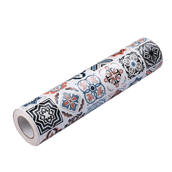 Selvklebende flistapet - 40 x 500 cm - PVC - Vanntett - Moderne stil 5M