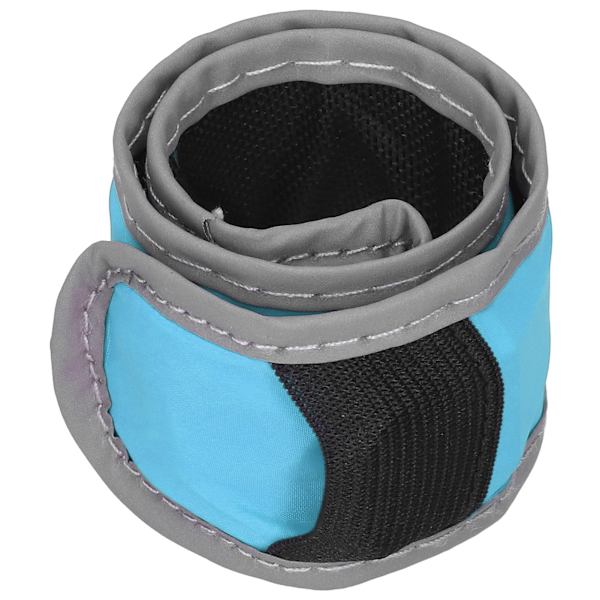 LED-armband med reflekterande ljus, justerbar för nattlöpning utomhus - Blå