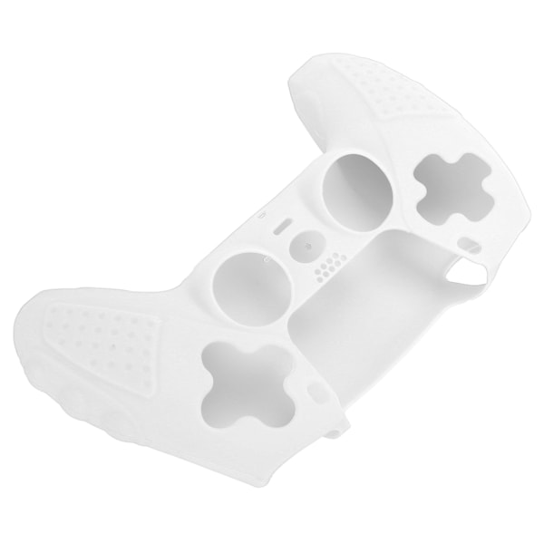 Matvarekvalitet sklisikkert silikon spillkonsoll beskyttelse Gamepad Håndtak for PS5 joystick (hvit)
