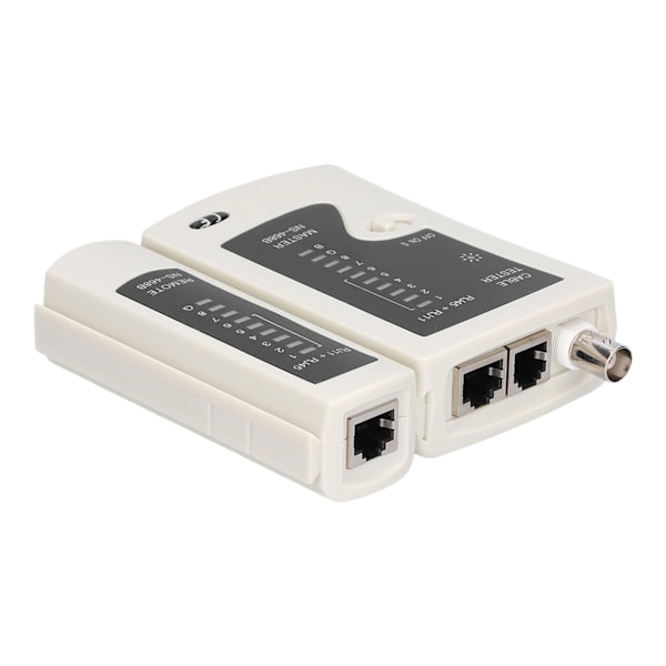 NS-468B(1088j) Netværkskabels Tester RJ45 RJ11 Linjemåler Multifunktionel Ergonomisk Design DC 9V