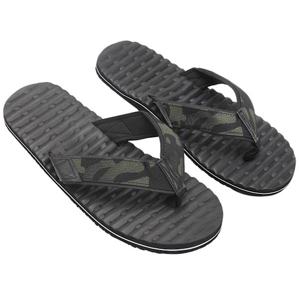 Sommar lättviktsflipflops flerlagers halkskydd, mjuka EVA flipflops(43)
