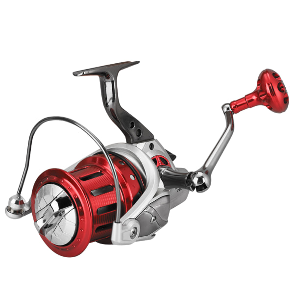 Large Metal Light Line Cup Sea Pole Spinning Reel Wheel with 18 Shaft Folded HandleTS8000