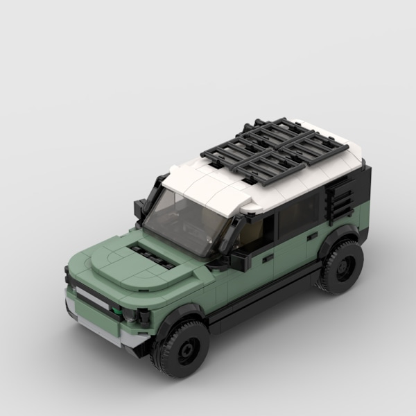 453 osaa rakennuspalikkaa superkilpa-auto nopeus Land Rover Defender 110P400 kilpa-automalli syntymäpäivälahja uudenvuodenlahja