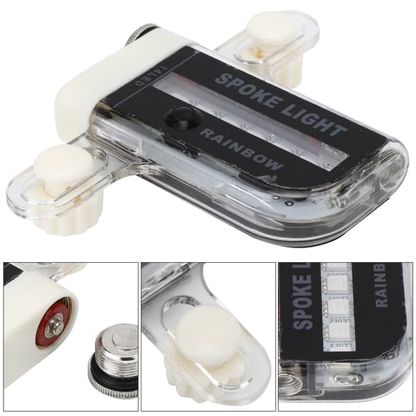 14LED 30 Patterns Bicycle Spoke Light Manual Switch Bike Cycling Accessory