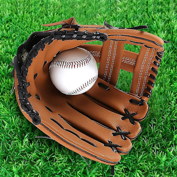 Sportsudstyr Baseball Handske Læder Udmark Pitcher Handske 11,5 Brun