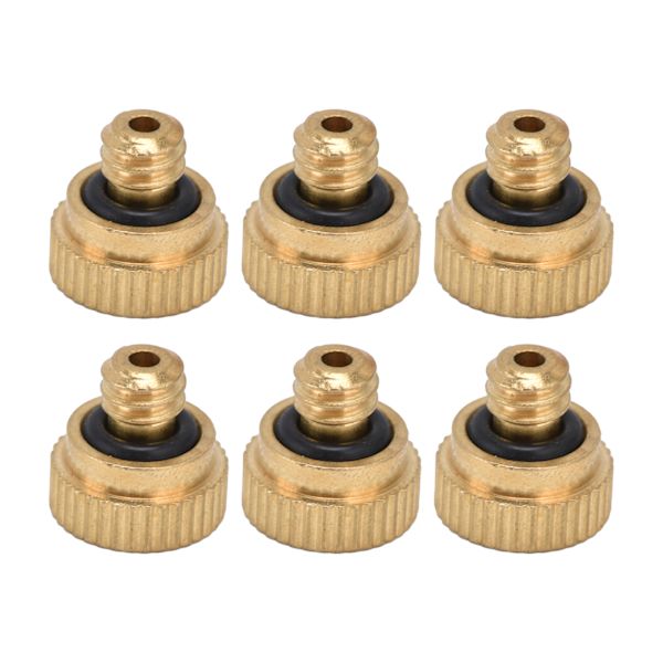 20 kpl Messinki Suuttimet Puutarhan Sumutussumutus Työkalusarja 0,3 mm reikä UNC10‑24 kierre