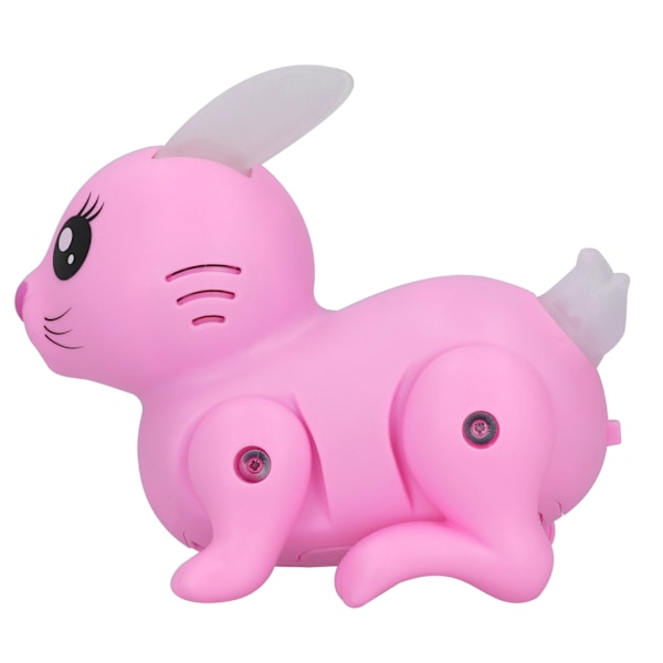 Elektronisk hoppekanin Lyd Simulering Bunny Model Sjov Børnelegetøj Gave Pink