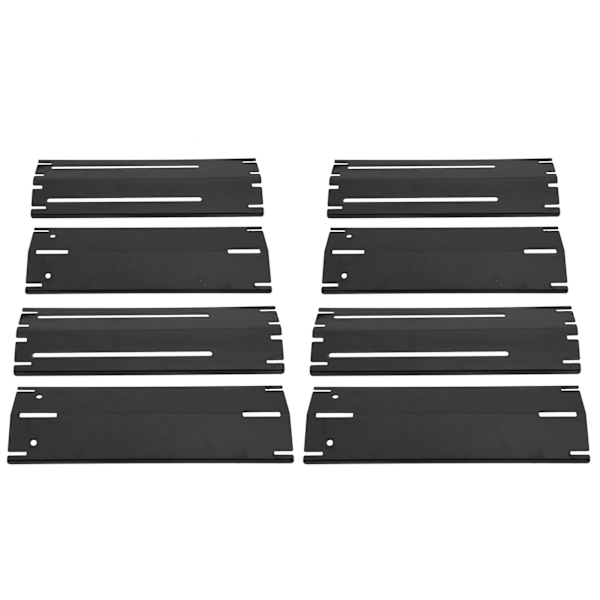 4 set justerbar gasgrill i rostfritt stål Ugn Värmeplatta Shield Brännare Lock Värmtält