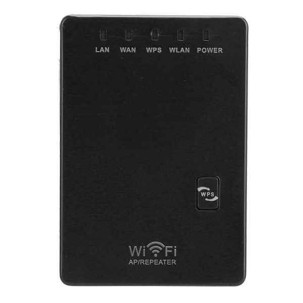Trådløs Netværksrouter Wifi Single Boost Repeater SSID Forstærker 300mbps 100-240VEU Stik