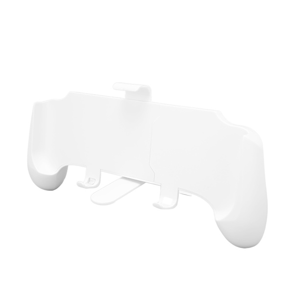 Gamepad Grip Beslag Strækbart Justerbart Anti-Slip Spilcontroller Grip Stativ til Switch Hvid