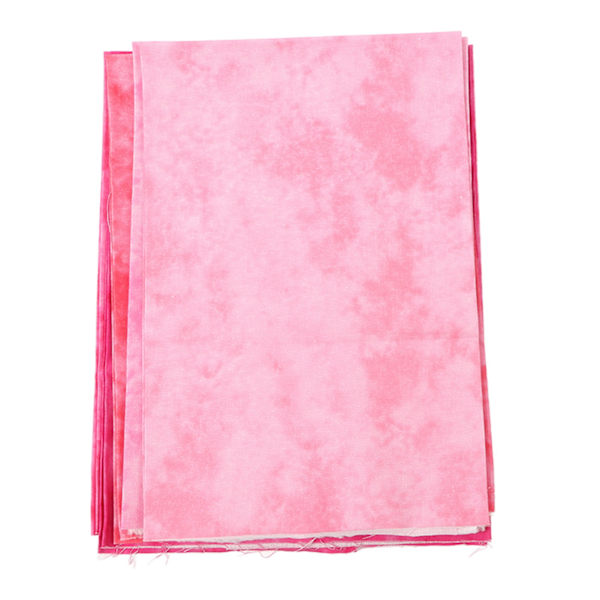 5 st Bomullstyg för Quiltning Smutsfärgat 50 cm Långt 45 cm Brett Mjukt Lappverkstyg för Hantverk DIY Reparation Rosa 50 cm Långt 45 cm Brett (5 st)