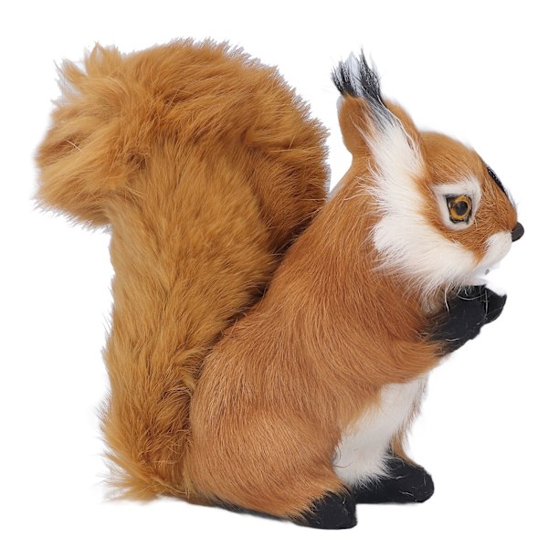 Simulation Squirrel Large Cute Lifelike Simulation Squirrel Crafts Decorations Garden Ornament