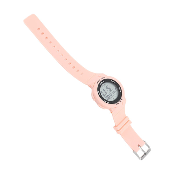 Student Elektronisk Ur Multifunktion Vandafvisende Mode Let Luminous Elektronisk Armbåndsur til Daglig Sport Pink