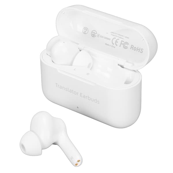 Hög noggrannhet med dubbla mikrofonbrusreducerande Bluetooth-översättningshörlurar