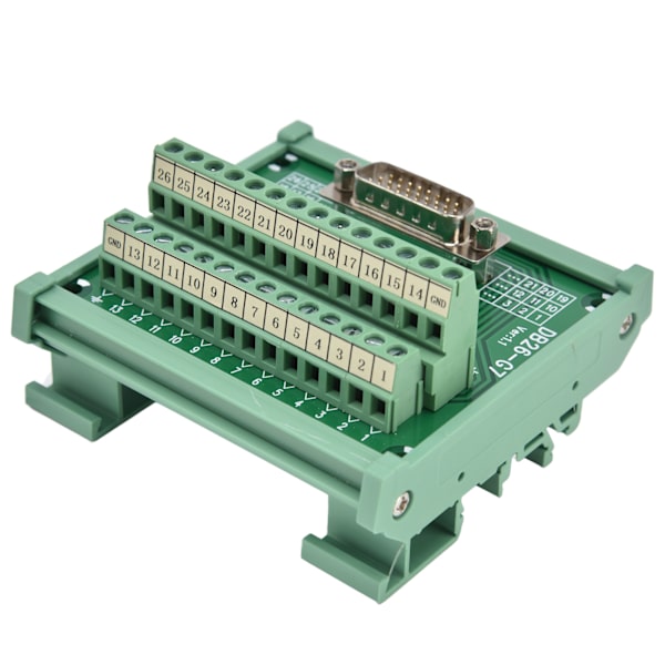 Terminalblok Modul PCB Kobber Han Terminaler Breakouts Adapterstik DC 60V