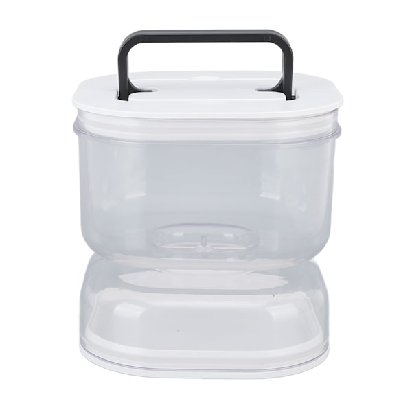 Pickleburk med sil Vend lækagesikker Pickle Juice Separator Glas Olivenoliebeholder til hjemmet
