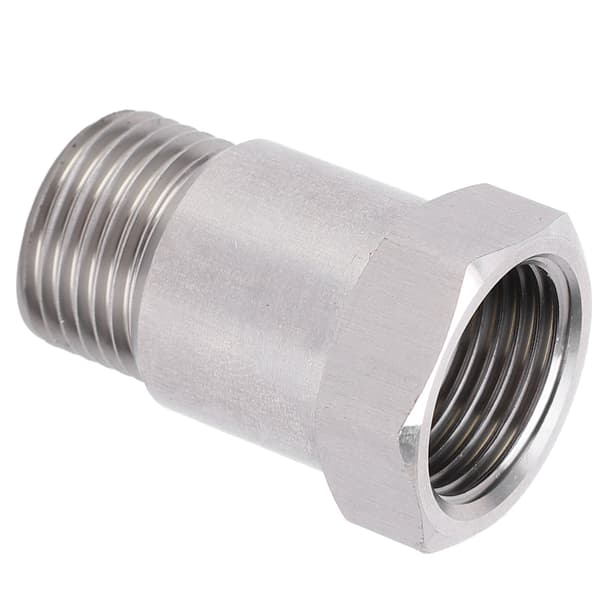 Oxygen Sensor Forlænger Adapter Spacer M18x1.5mm 304 Rustfrit Stål Mekanisk Udstyr
