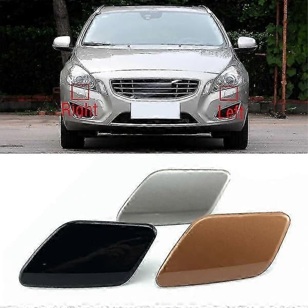 【LD】Frontlyktspylerdyse deksel Volvo V60 S60 2011 2012 2013 copper right