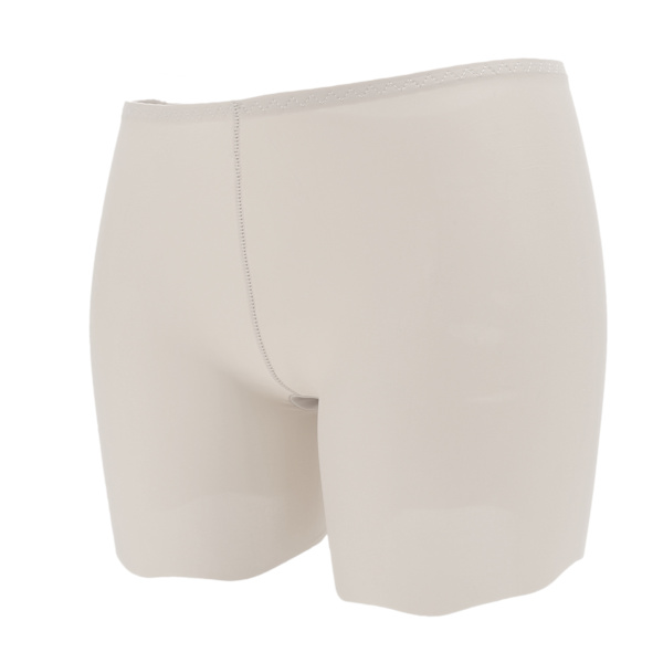Slipshorts för kvinnor Stretchiga lätta anti skavning Damleggings för underklänningNude M