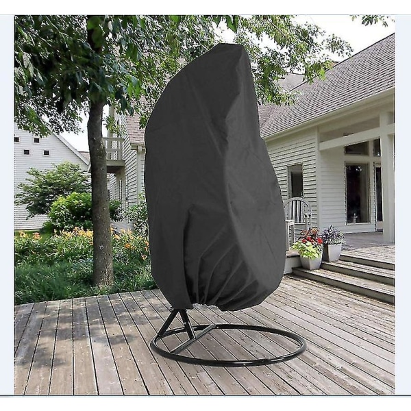 Garden Rattan Wicker vanntett hengende stol Møbeltrekk, Egg Protective Cover Stol