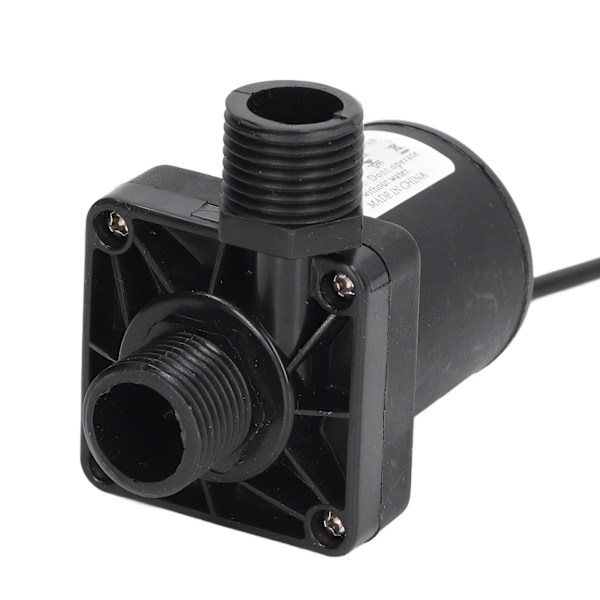 Liten nedsenkbar pumpe Sikker Stabil ytelse Energibesparende Stille fontenevannpumpe DC12V 20W 800L/h