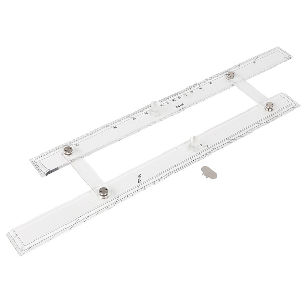 TFB-460 Træetui Marine Navigation Parallell Lineal til båd